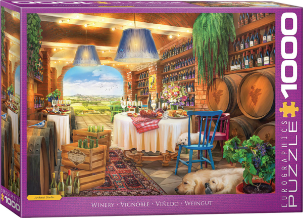 1000 Teile Puzzle - Puzzle - Winery - Weingut