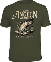 Angeln - Textilien - Zum Angeln geboren