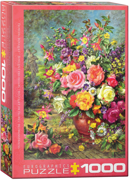 1000 Teile Puzzle - Puzzle - Flower Bouquet - Blumenstrauß