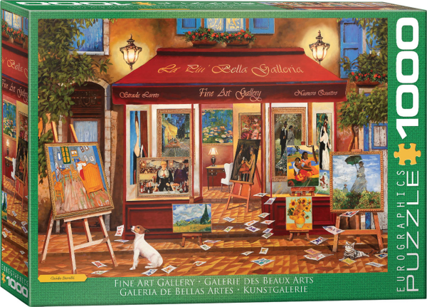 1000 Teile Puzzle - Puzzle - Art Gallery - Kunstgalerie