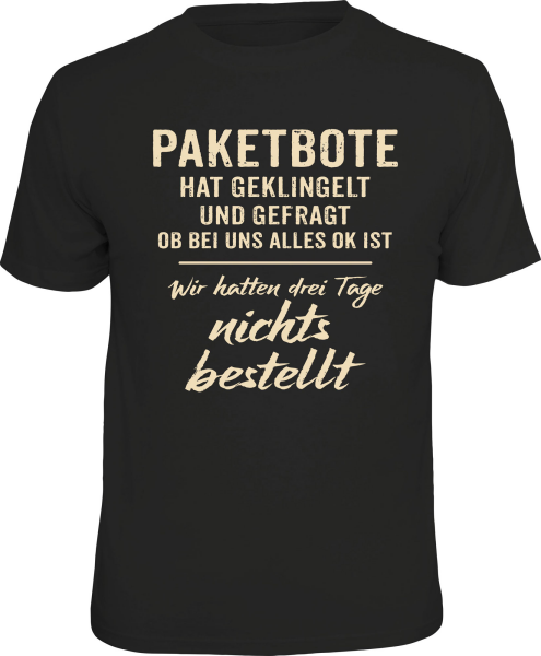 Fun - Textilien - Paketbote