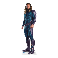 Aquaman Pappaufsteller Blue Suit Jason Momoa Pappaufsteller