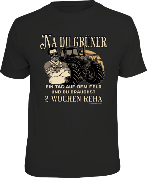 Landwirte - Textilien - Na du Grüner