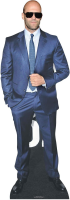 Jason Statham Pappaufsteller Blue Suit