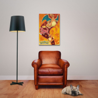 Pokemon - Fire Type - Anime Spiel Poster - Größe 61x91,5 cm