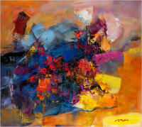 Madjid - Kunstdruck - Coloring III