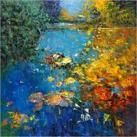 Madjid - Kunstdruck - Idyll I