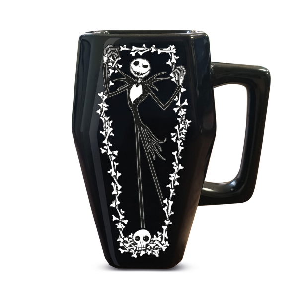 Nightmare before Christmas - Coffin - Keramik Tasse Mug -  500 ml