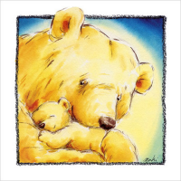 Makiko - Kunstdruck - Mother Bears Love IV