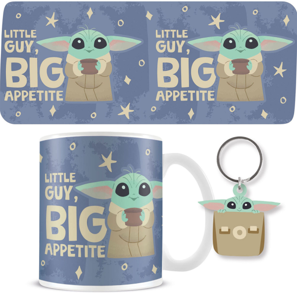 Star Wars - Grogu - Geschenk-Box - Fanartikel - Tasse, Keyring