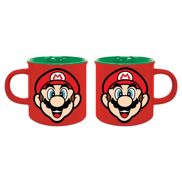 Super Mario - Mario - Tasse Becher Campfire - Ø8,5 H9,5cm