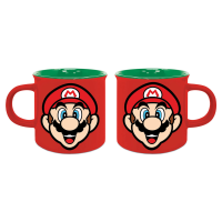 Super Mario - Mario - Tasse Becher Campfire - Ø8,5...