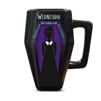 Wednesday - Coffin - Keramik Tasse Mug -  500 ml