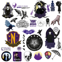 Wednesday - Nightshade - Technik Sticker - 17,5x24 cm