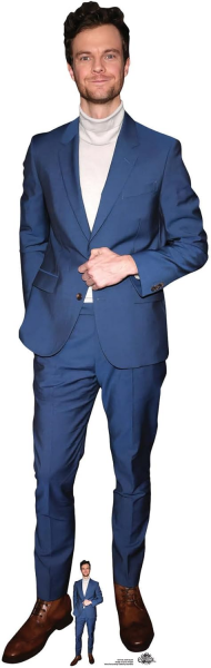 Jack Quaid Blue Suit Pappaufsteller 58x186 cm