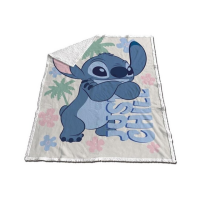 Stitch Just Chill Sherpa Fleecedecke