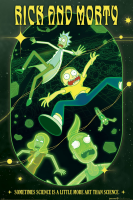 Rick and Morty Rave Rickrival 61x91,5 cm