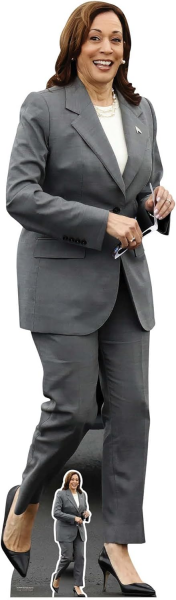 Kamala Harris - Democratic Politician Pappaufsteller 48x163 cm