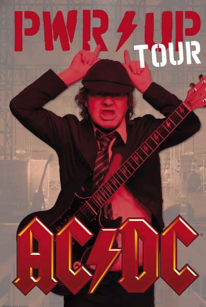 AC/DC PWR UP Tour Poster 61x91,5 cm