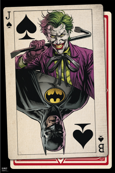 DC Comics Spielkarte Batman Joker Poster 61x91,5 cm