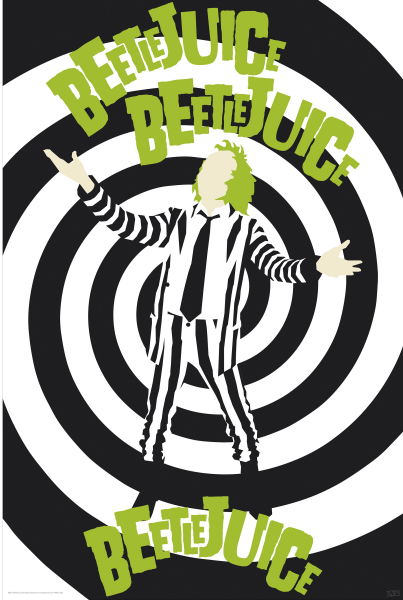 Beetlejuice Hypnose Poster 61x91,5 cm zzgl. Ü-Poster