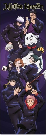 Jujutsu Kaisen Action Türposter 53x158 cm