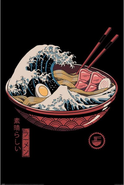 Vincent Trinidad - Great Ramen Wave - Poster 61x91,5 cm