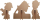 Pappaufsteller Set Paw Patrol - Chase, Marshall und Rubble
