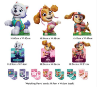 Pappaufsteller Set Paw Patrol - Skye, Liberty und Everest