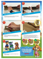 Pappaufsteller Set Paw Patrol - Skye, Liberty und Everest