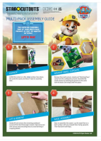 Pappaufsteller Set Paw Patrol - Skye, Liberty und Everest