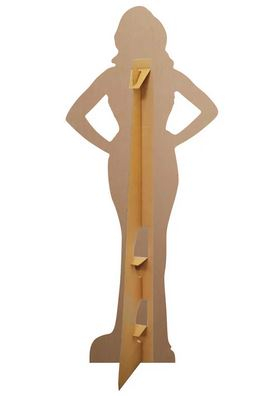 Sabrina Carpenter - Silver Dress - Pappaufsteller 66x154 cm