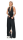 Miley Cyrus - Black Jumpsuit - Pappaufsteller 42x167 cm