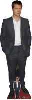 Brad Pitt - Black Suit - Pappaufsteller 57x181 cm