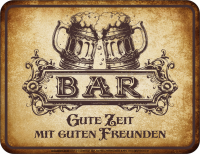 Gute Zeit mit guten Freunden - hochwertig bedrucktes...