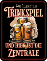 Mein Leben ist ein Trinkspiel - hochwertig bedrucktes...
