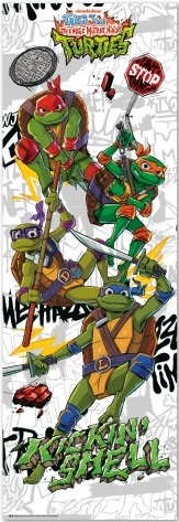 Teenage Mutant Ninja Turtles - Türposter 53x158 cm
