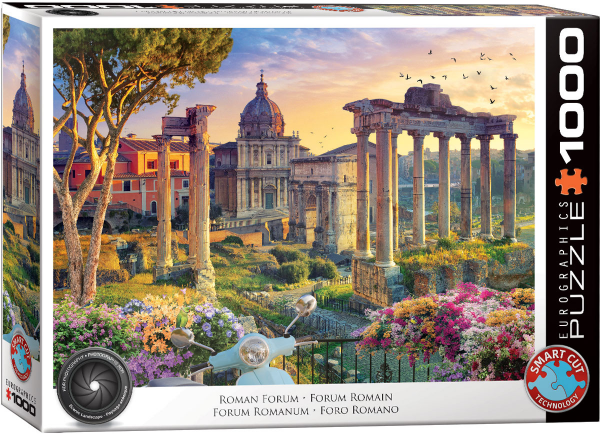 1000 Teile Puzzle - Forum Romanum, Roma, Italien