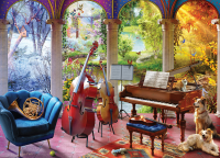 1000 Teile Puzzle - Vier Jahreszeiten