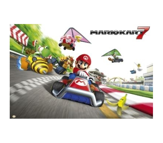 Super Mario Kart 7 - Poster 40x50 cm