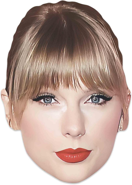 Taylor Swift - Maske - 30x20 cm