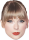 Taylor Swift - Maske - 30x20 cm