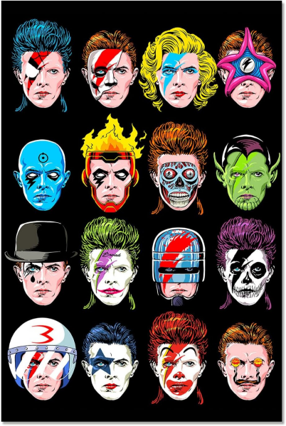 Butcher Billy - The floating Heads of David - Poster 61x91,5 cm