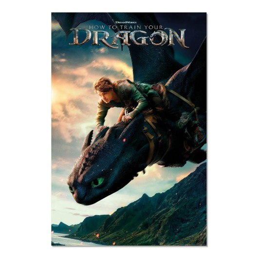 How to train your Dragon - Live Action - Poster 61x91,5 cm