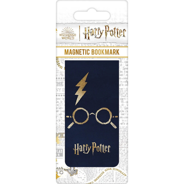 Harry Potter - Symbole - magnetisches Lesezeichen - 9x4,5 cm