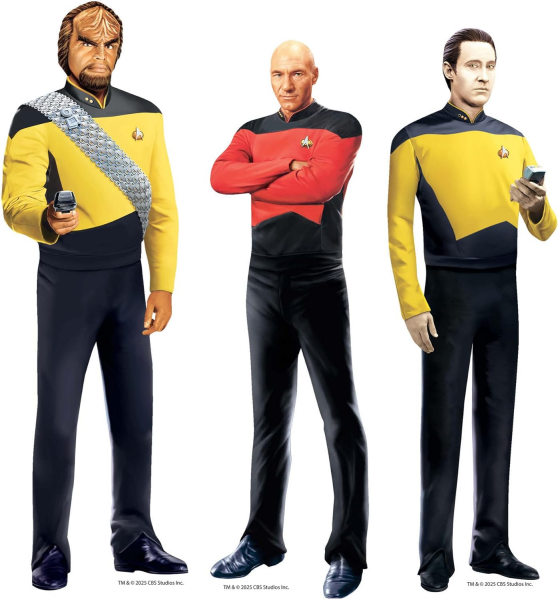 Star Trek Next Generation 3er Set Tischdekoration