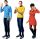 Star Trek Original - 3er Set Tischdekoration