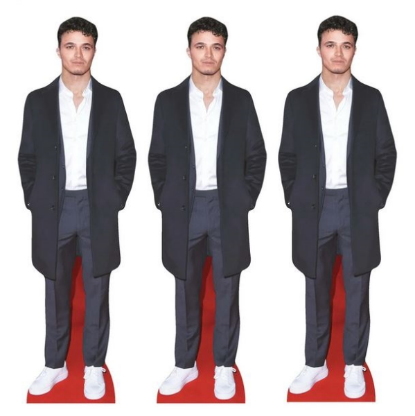 Lando Norris Suit - 3er Set Tischdekoration