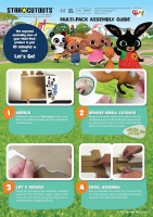 Pappaufsteller Set Bing und Freunde