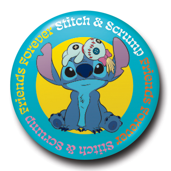 Lilo & Stitch - Scrump - Button Badge